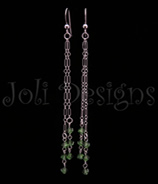 Simplicity Earrings - Peridot