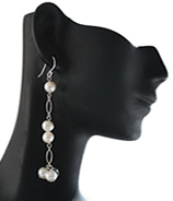 Signature Pearl Cluster with Crystal